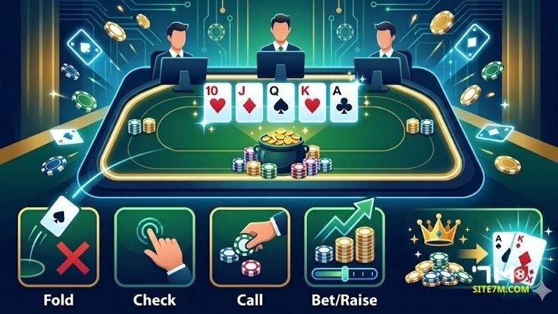 Cách chơi poker online: Bí kíp làm chủ mọi bàn cược 2026